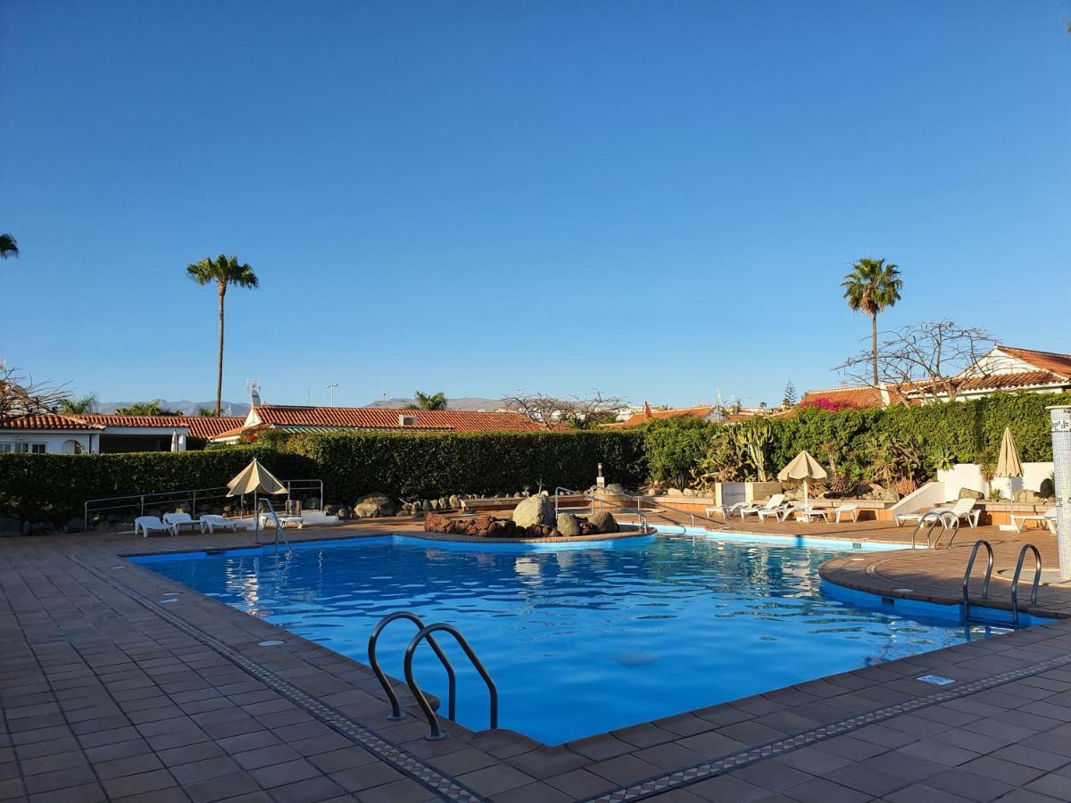 Pool & Wifi Free Shared Flat Private Room By Ocean Park Maspalomas  Kültér fotó
