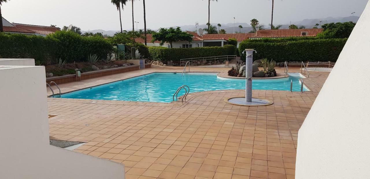 Pool & Wifi Free Shared Flat Private Room By Ocean Park Maspalomas  Kültér fotó